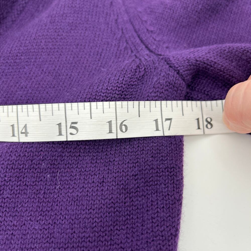 Banana Republic Purple Shawl Collar Buttoned Cardigan - Picture 4 of 9